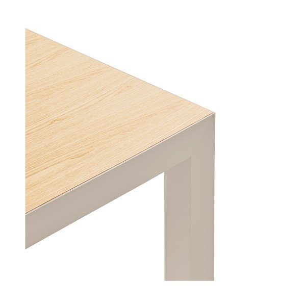 Étkezőasztal tölgyfa asztallappal 75x180 cm Alma – Teulat-image-4