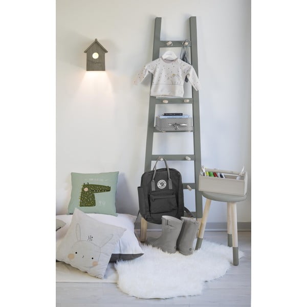 Hi Rabbit fehér párna, 45 x 45 cm - The Wild Hug-image-1