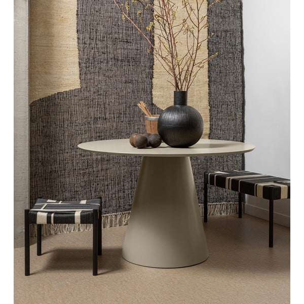 Kerek étkezőasztal ø 120 cm Jorre – WOOOD-image-1