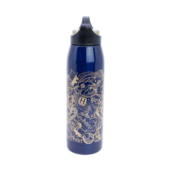 Sötétkék rozsdamentes acél gyerek termosz 665 ml Harry Potter – STOR-image-1