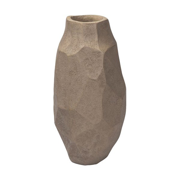 Bézs poligyanta váza (magasság 18 cm) Nuki – Mette Ditmer Denmark