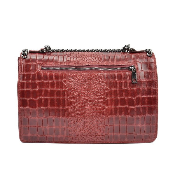 Chain piros bőr kézitáska - Carla Ferreri-image-1