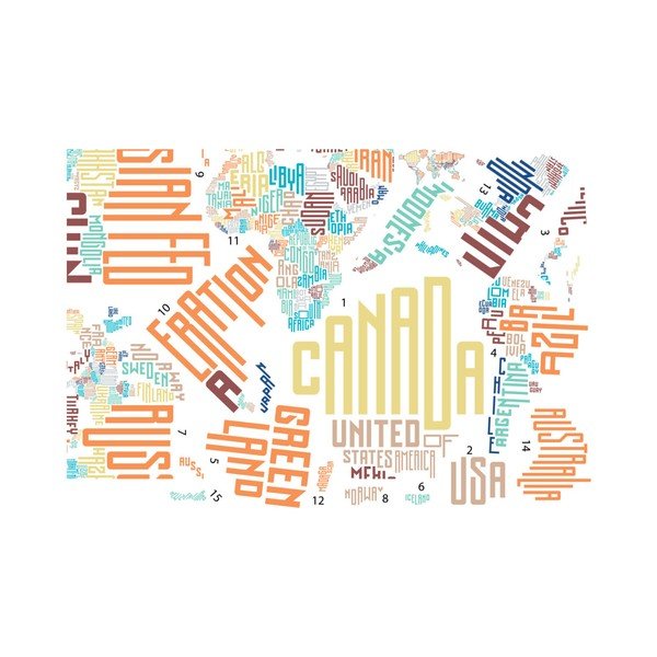 World Map Modern falmatrica - Ambiance-image-2