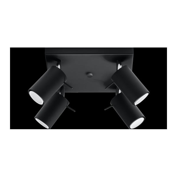 Etna fekete mennyezeti lámpa - Sollux-image-2