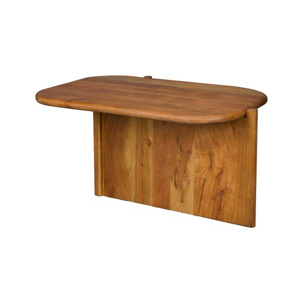 Natúr színű akácfa dohányzóasztal 50x75 cm Feller – Dutchbone-image-3