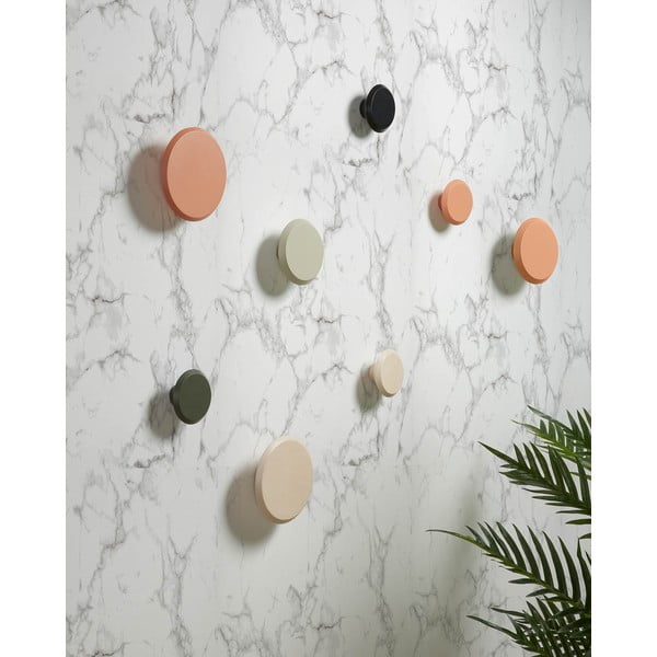 Szürkészöld fali fa akasztó szett 3 db-os Nadua – Kave Home-image-2