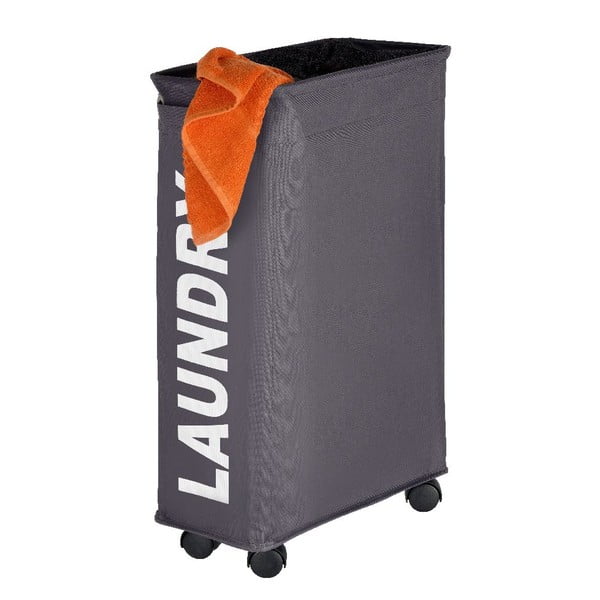 Corno szürke szennyeskosár, 44,4 l - Wenko-image-2