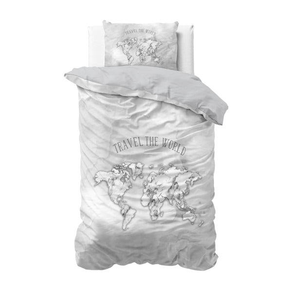 World egyszemélyes pamut ágyneműhuzat garnitúra, 140 x 220 cm - Sleeptime