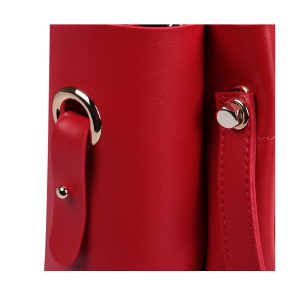 Amy piros kézitáska - Beverly Hills Polo Club-image-4