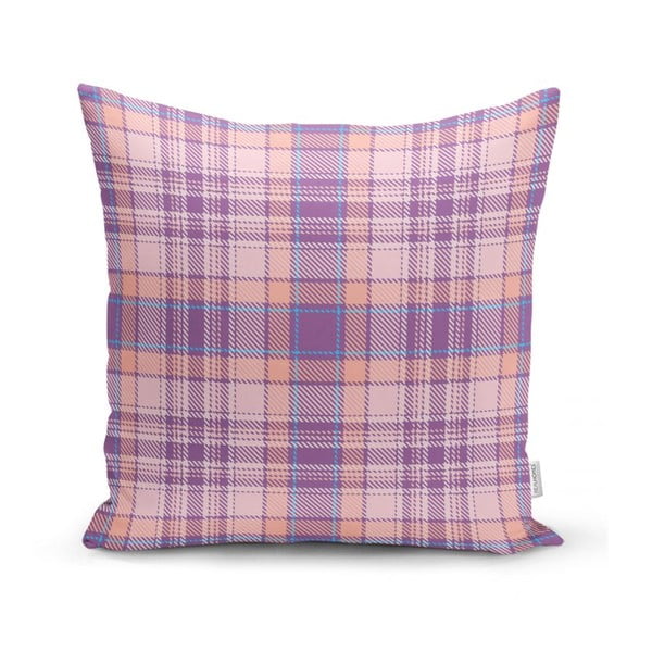 Flannel rózsaszín-lila dekorációs párnahuzat, 35 x 55 cm - Minimalist Cushion Covers