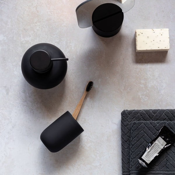 Fekete fogkefetartó pohár Lotus – Mette Ditmer Denmark-image-4