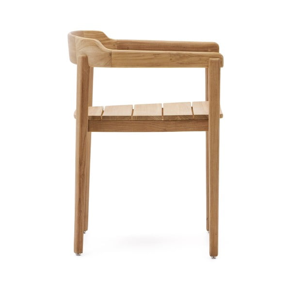 Natúr színű tömörfa kerti szék Icaro – Kave Home-image-3