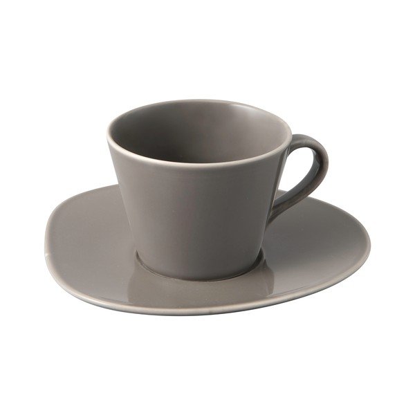 Like Organic szürke porcelán kávéscsésze, 270 ml - Villeroy & Boch-image-1