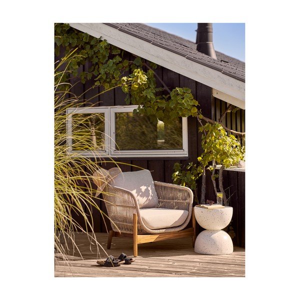 Kerámia kerek kerti kisasztal ø 40 cm Bonita – House Nordic-image-3