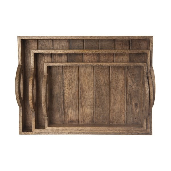 Fa szervírozó tálca 20.5x30.5 cm Mango – Orion-image-4