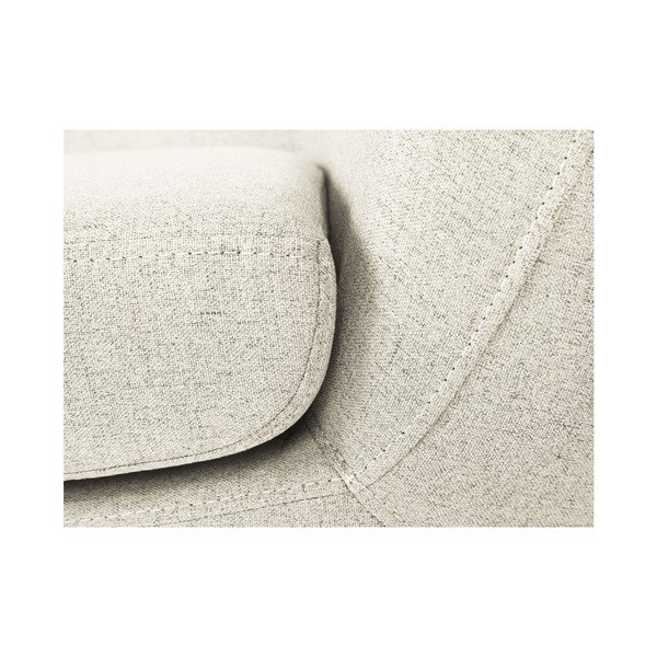 Piemont krémszínű kanapé, 158 cm - Mazzini Sofas-image-4