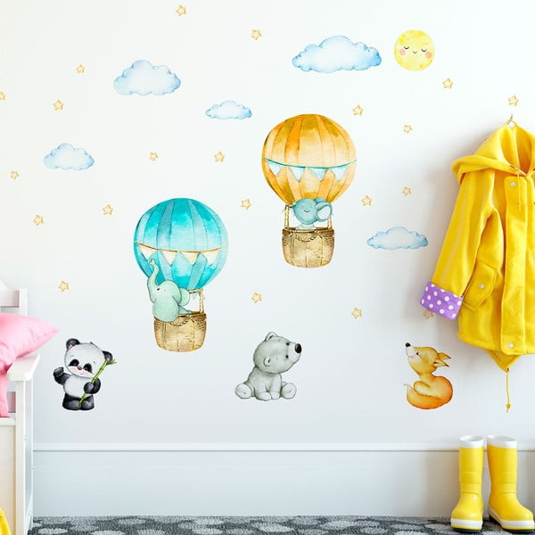 Balloons and Starts gyerek falmatrica - Ambiance-image-3