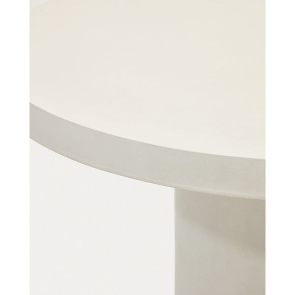 Beton kerek kerti étkezőasztal ø 120 cm Aiguablava – Kave Home-image-2
