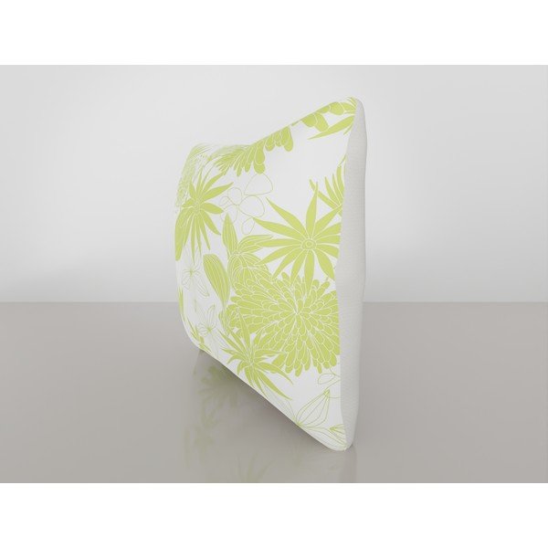 Jungle Verde lime zöld-fehér párnahuzat, 43 x 43 cm - Vitaus-image-2