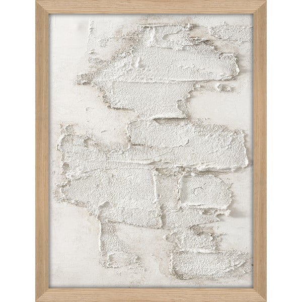 Kézzel festett kép 32,5x42,5 cm White rock – Malerifabrikken