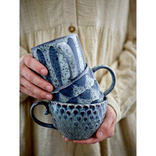 Szürke kerámia csésze szett 4 db-os 365 ml Katrina – Bloomingville-image-4