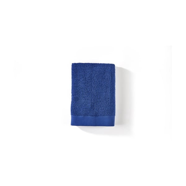 Kék pamut fürdőlepedő 70x140 cm Indigo – Zone