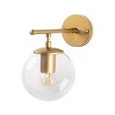Sárgaréz színű fali lámpa Roe – Opviq lights