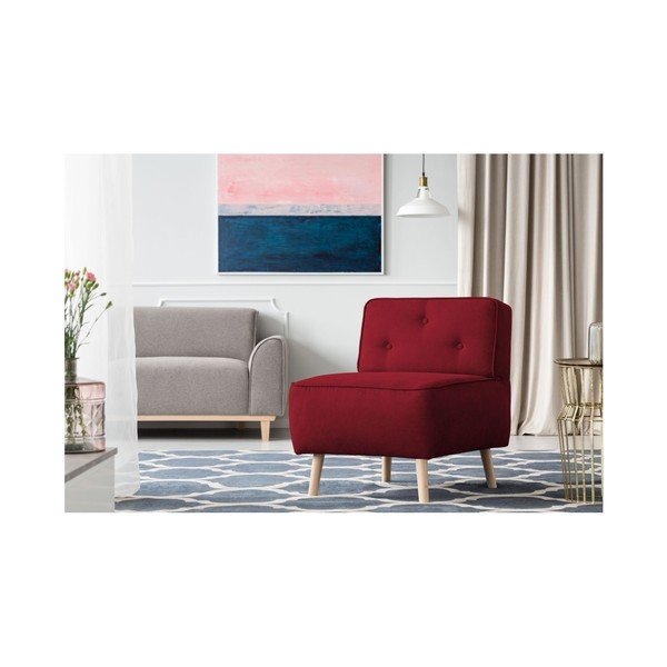 Lounge piros fotel - Kooko Home-image-3
