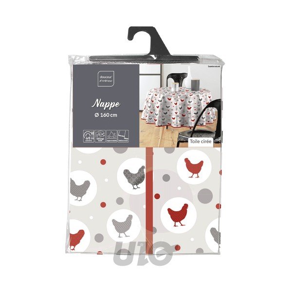 Lemosható asztalterítő ø 160 cm Suzette – douceur d'intérieur-image-2