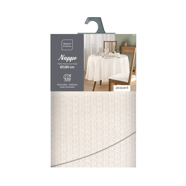 Jacquard asztalterítő ø 180 cm Stella – douceur d'intérieur-image-4