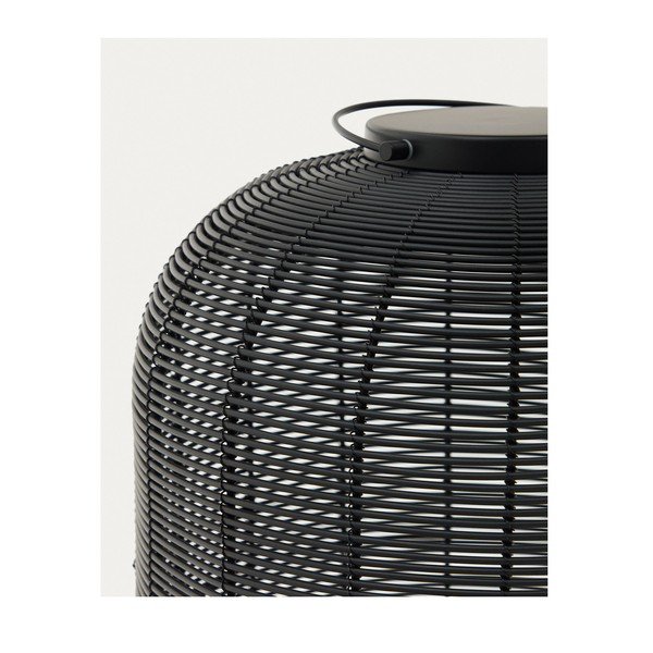 Fekete LED szabályozható asztali lámpa (magasság 55 cm) Saranella – Kave Home-image-3