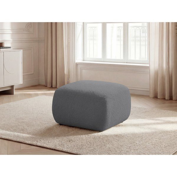 Szürke buklé lábtartó Montaigne – Bobochic Paris-image-1