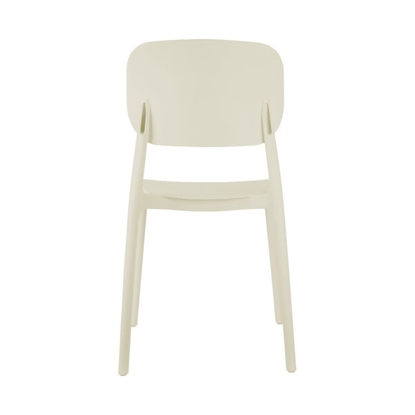 Krémszínű műanyag étkezőszék Cheer – Leitmotiv-image-2