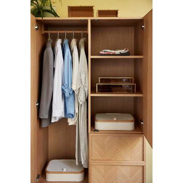 Kerámia kézzel készített kaspó szett 2 db-os ø 19 cm Split – Hübsch-image-4