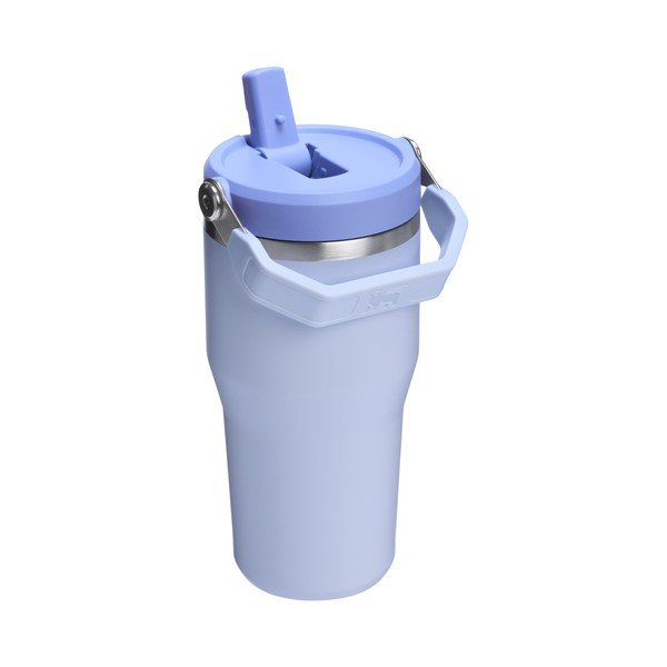 Lila rozsdamentes acél termosz 600 ml IceFlow™ Flip Straw 2.0 Tumbler Dew Drop – Stanley-image-2