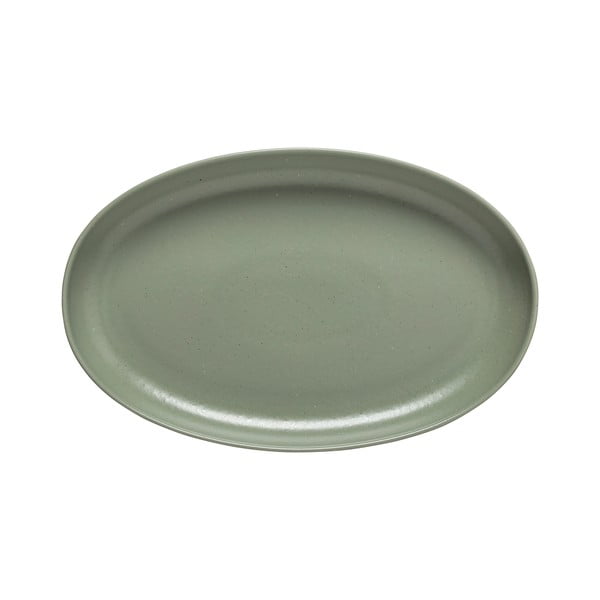 Világoszöld agyagkerámia szervírozó tányér 32x20.5 cm Pacifica – Casafina
