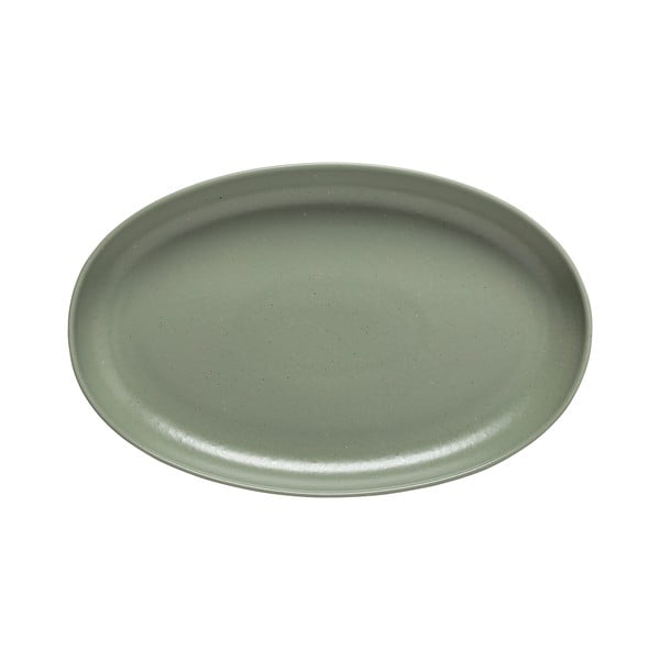 Világoszöld agyagkerámia szervírozó tányér 32x20.5 cm Pacifica – Casafina