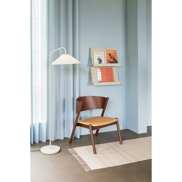 Krémszínű állólámpa üveg búrával (magasság 158 cm) Solid – Hübsch-image-2