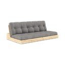Szürke kinyitható kanapé 196 cm Base – Karup Design