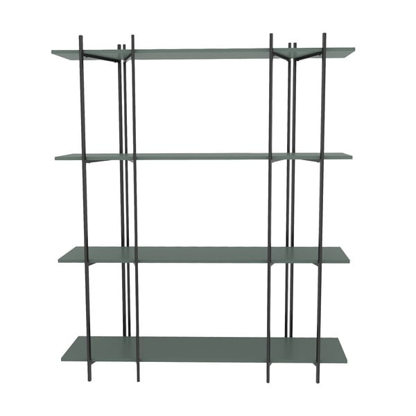 Zöld polcos állvány 160x180 cm Moss – Kalune Design