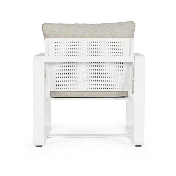 Fehér fém kerti fotel Merrigan   – Bizzotto-image-4