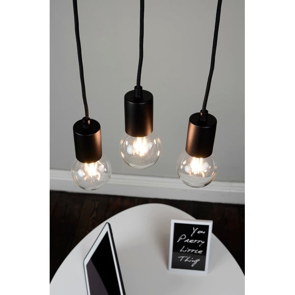 Cero Basic fekete háromágú függőlámpa - Sotto Luce-image-2