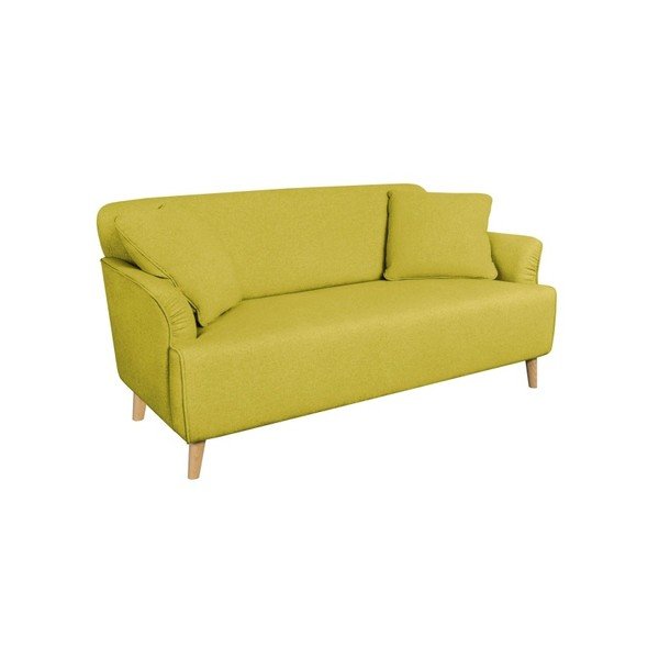Funk kétszemélyes sárga kanapé - Kooko Home-image-1