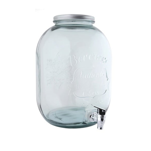 Authentic limonádé adagoló újrahasznosított üvegből, 12,5 l - Ego Dekor