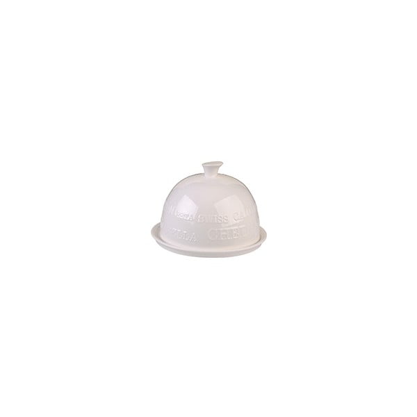 Super White szervírozó tányér fedővel, ⌀ 21,2 cm - David Mason