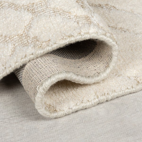 Krémszínű futószőnyeg 80x300 cm Remy – Flair Rugs-image-3