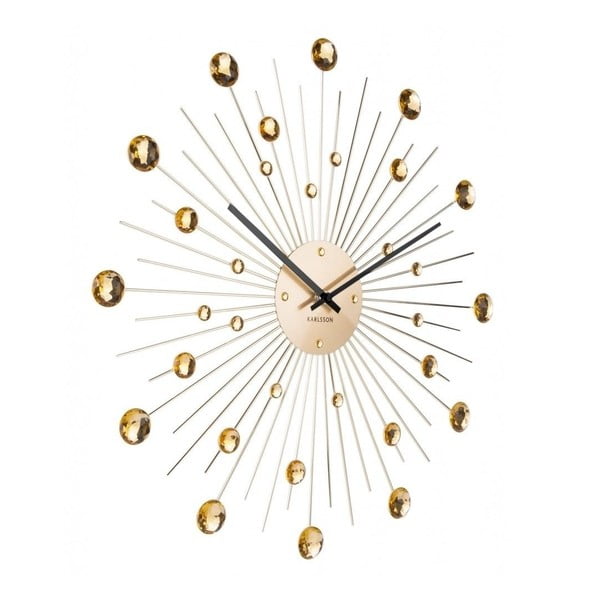 Sunburst falióra aranyszínű kristályokkal - Karlsson-image-1