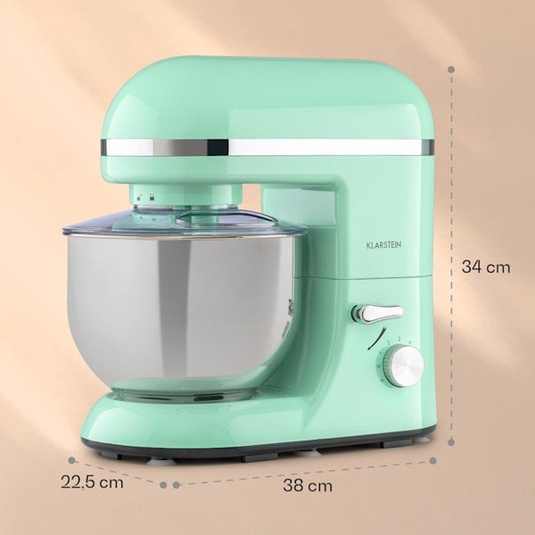 Bella Elegance pasztellzöld konyhai robotgép - Klarstein-image-2