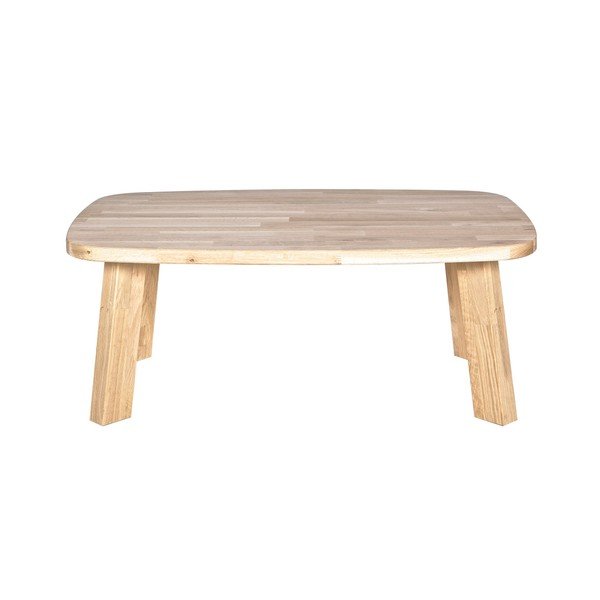 Tonda dohányzóasztal tölgyfából, hossz 90 cm - De Eekhoorn-image-2