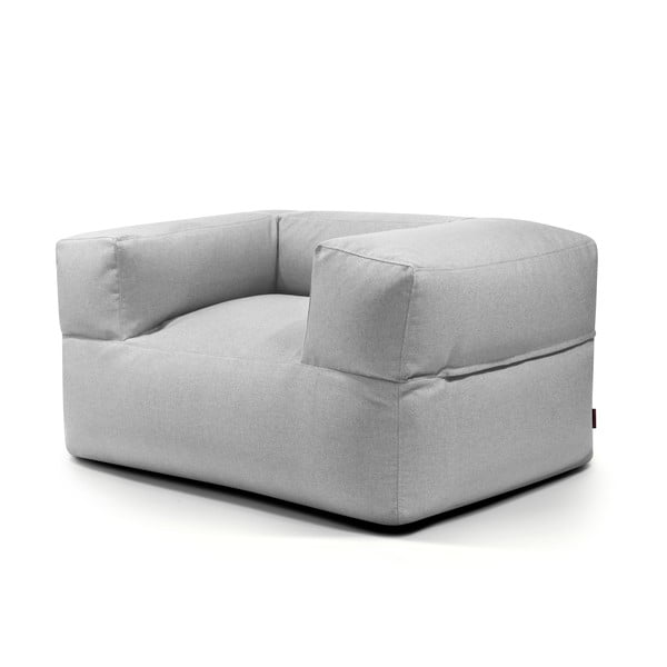 Világosszürke babzsákfotel MooG – SLOWDOWN